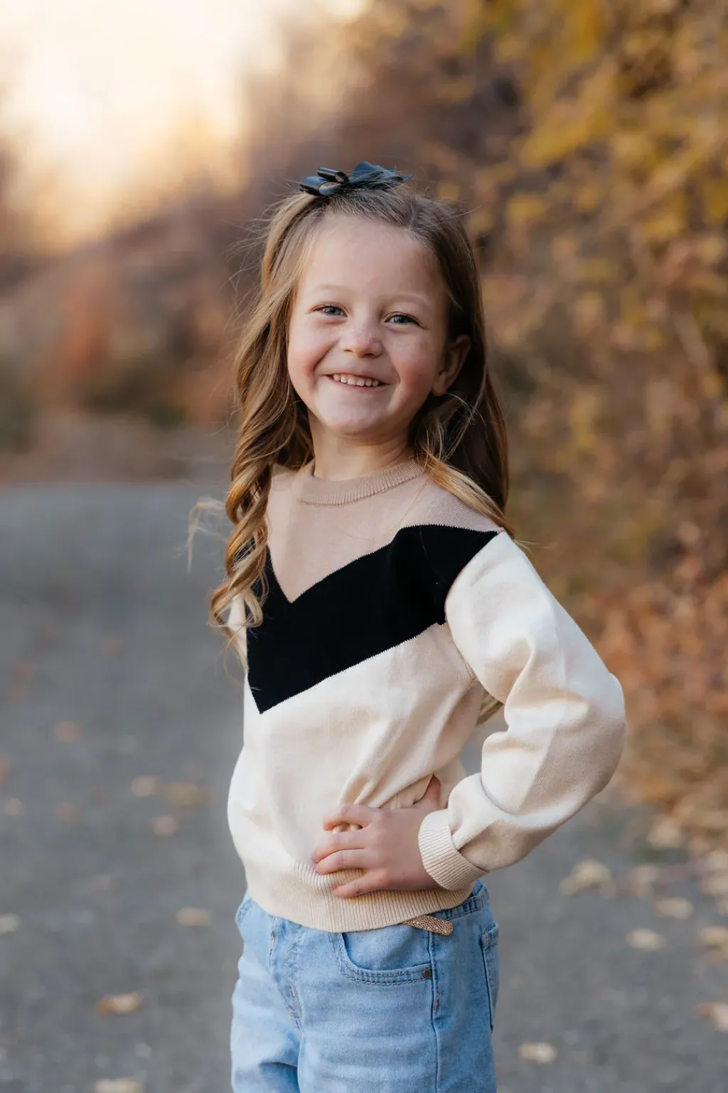 Kids Dongguan Huoyoung Apparel Co Mommy & Me|Kids<Little Girl's Wally Sweater-Cream/Black/Tan