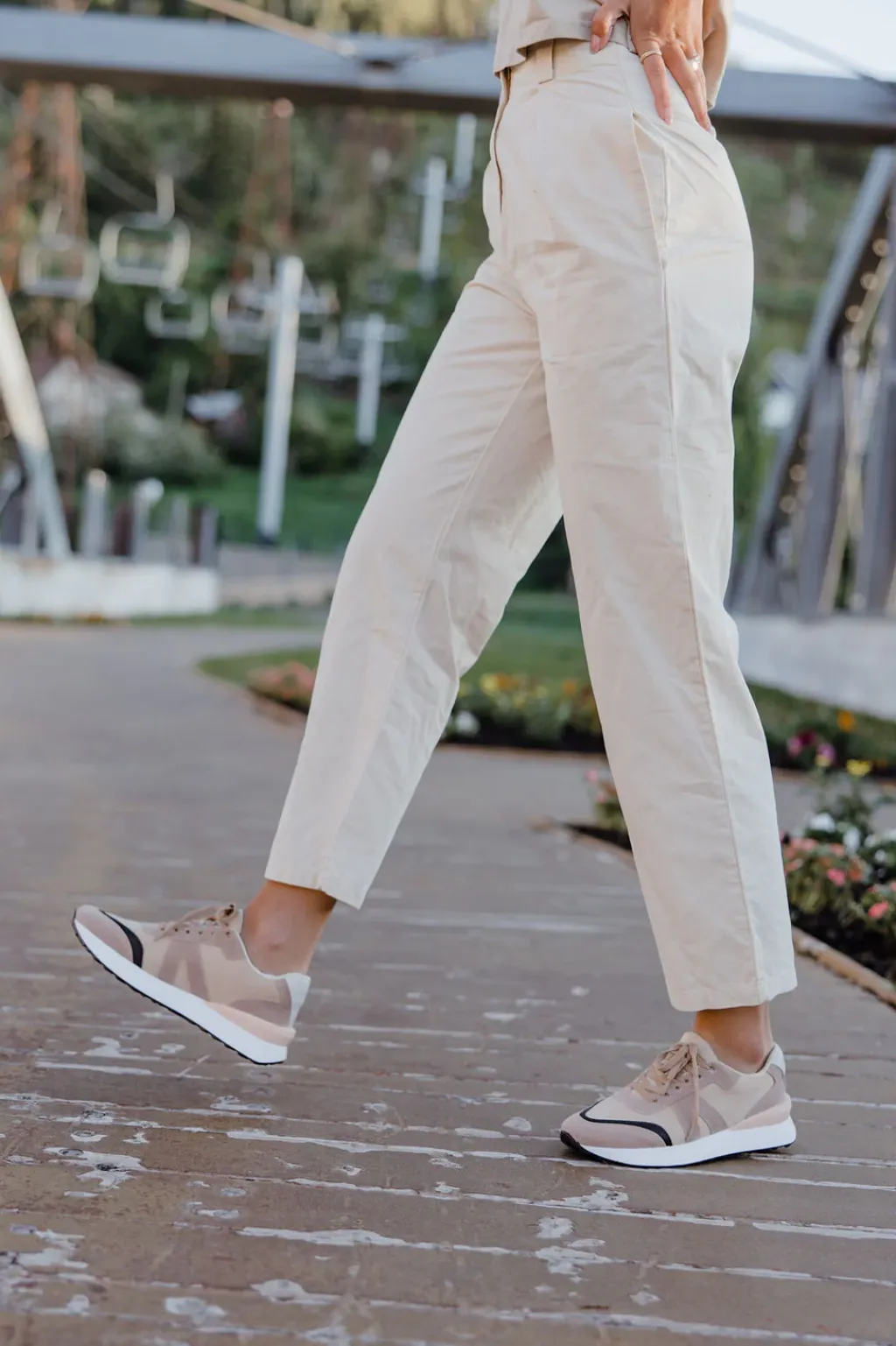 Miou Muse Pants<Logan Pants-Stone
