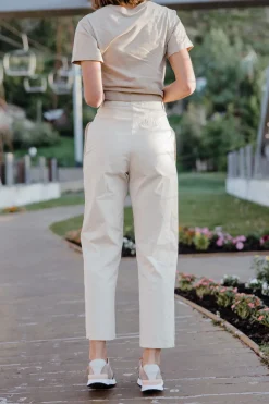 Miou Muse Pants<Logan Pants-Stone