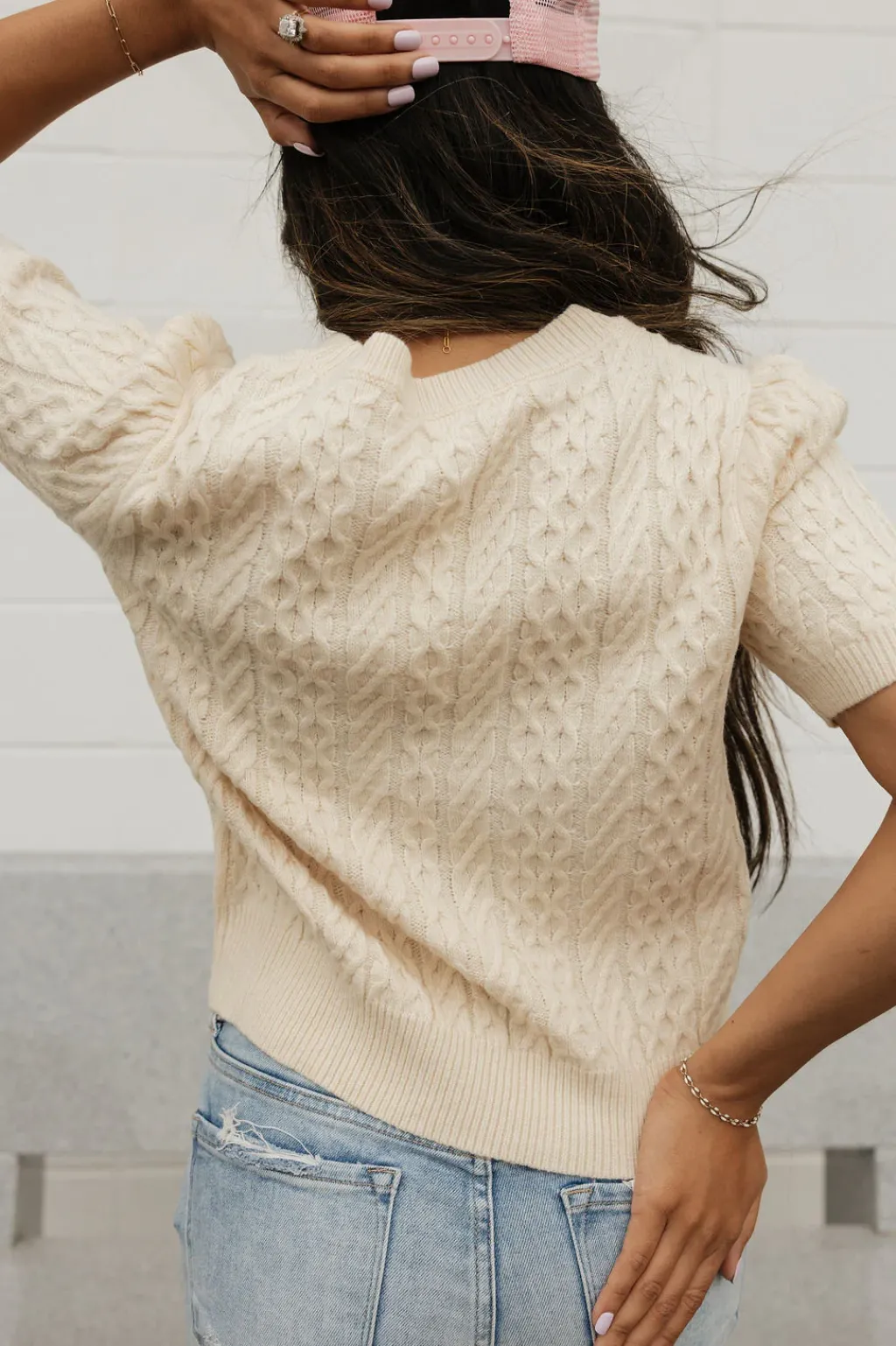 Dongguan Huoyoung Apparel Co Sweaters|Tops<Londyn Sweater-Cream