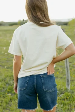 Golden Rose Maternity Friendly|Tops<Lone Star Tee-Cream