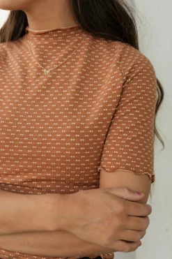 Polagram Maternity Friendly|Tops<Lucia Top-Camel