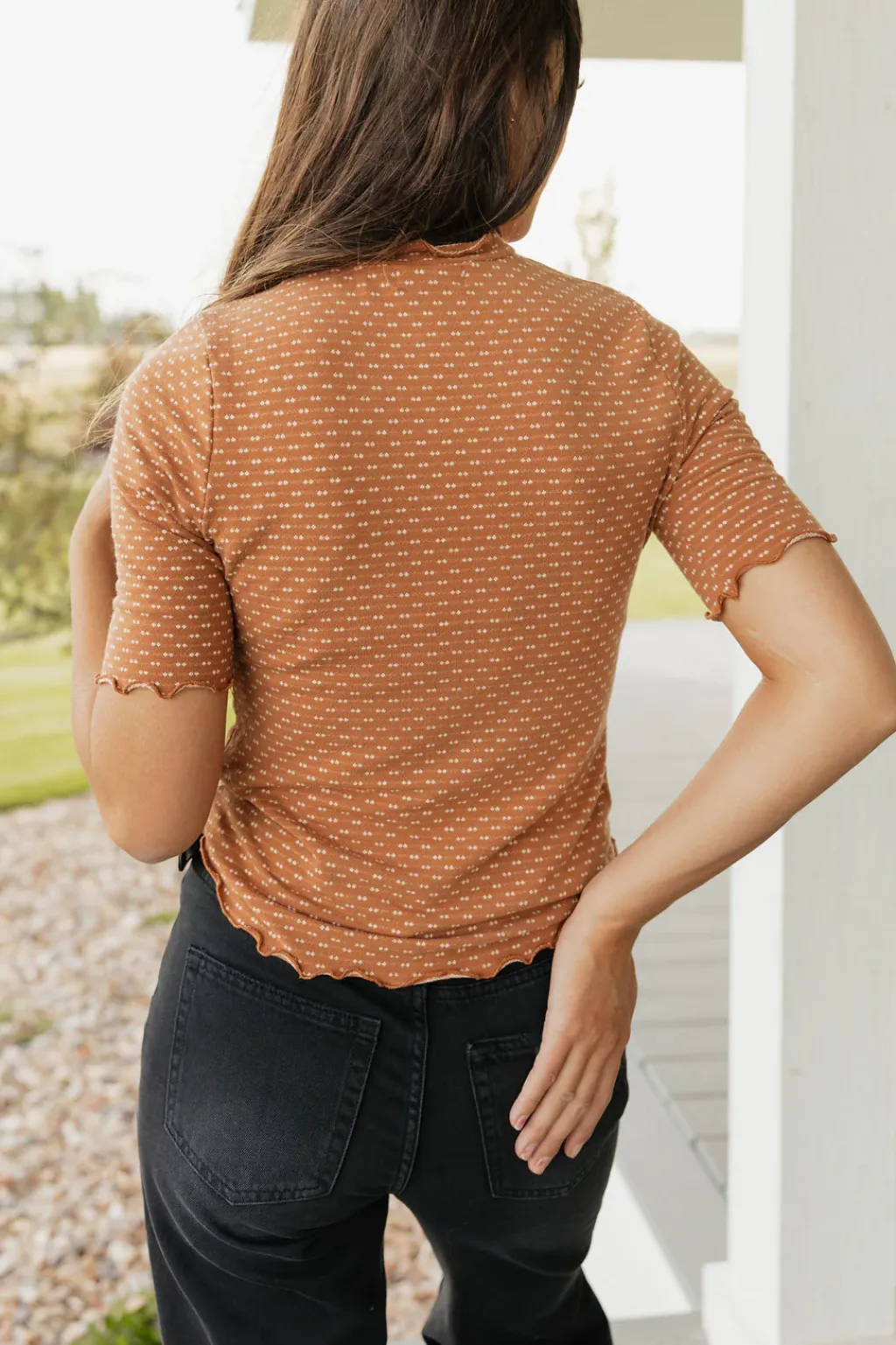 Polagram Maternity Friendly|Tops<Lucia Top-Camel