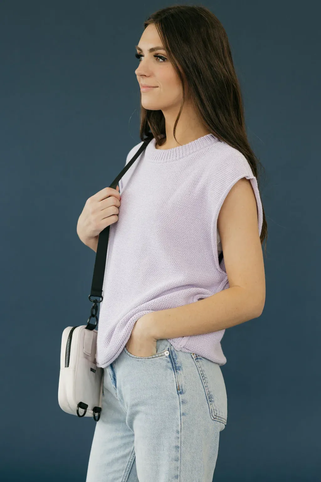 In February Maternity Friendly|Tees<Lucy Top-Lavender