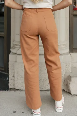 Tea N Rose Bottoms|Denim<Lynne Denim-Copper