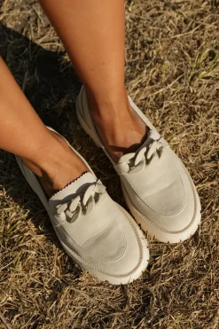 ccocci Flats<Madison Loafer-Light Taupe