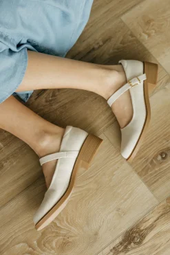 Rag Company Heels<Mady Mary Janes-Beige