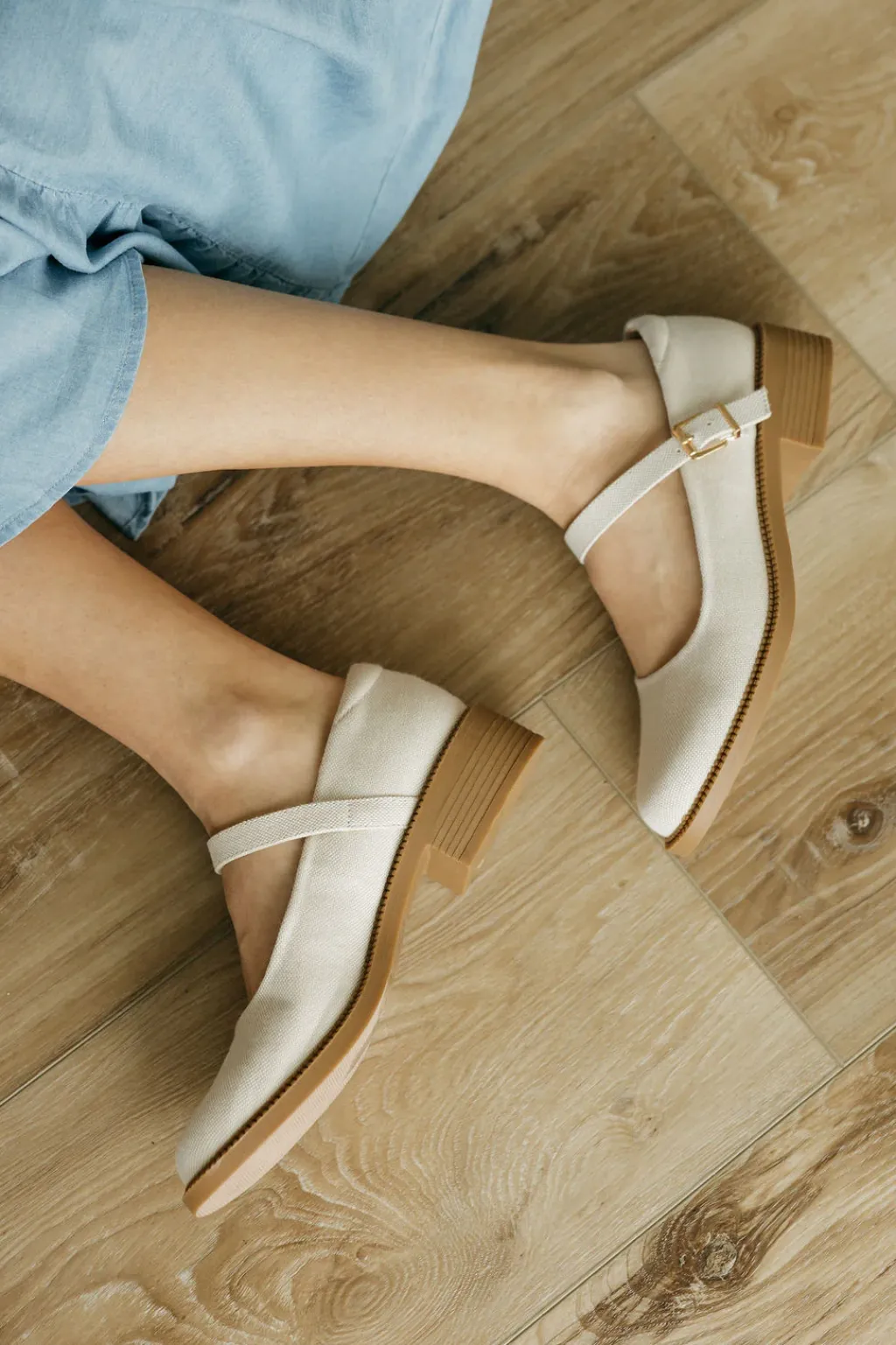 Rag Company Heels<Mady Mary Janes-Beige
