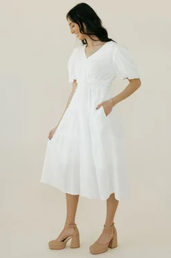 Polagram Bridesmaid's Dresses|Wedding<Maisey Dress-Ivory