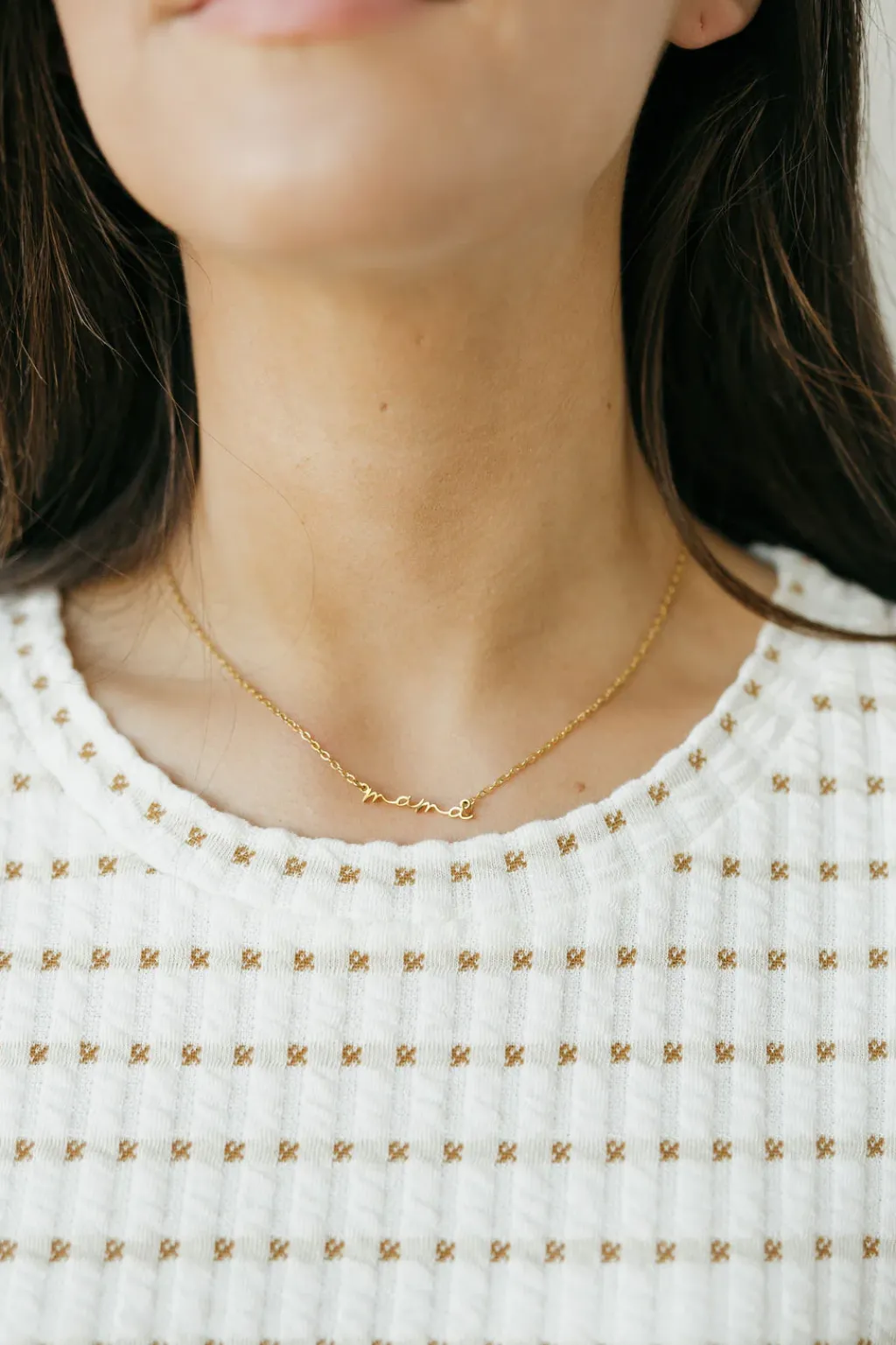 Ali Express Necklaces<Mama Pendant Necklace-