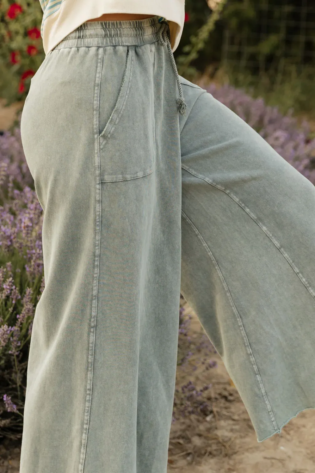 Easel Pants<Maren Pants-Faded Teal