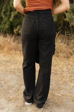 Just Panmaco Bottoms|Denim<Marianna Denim-Black