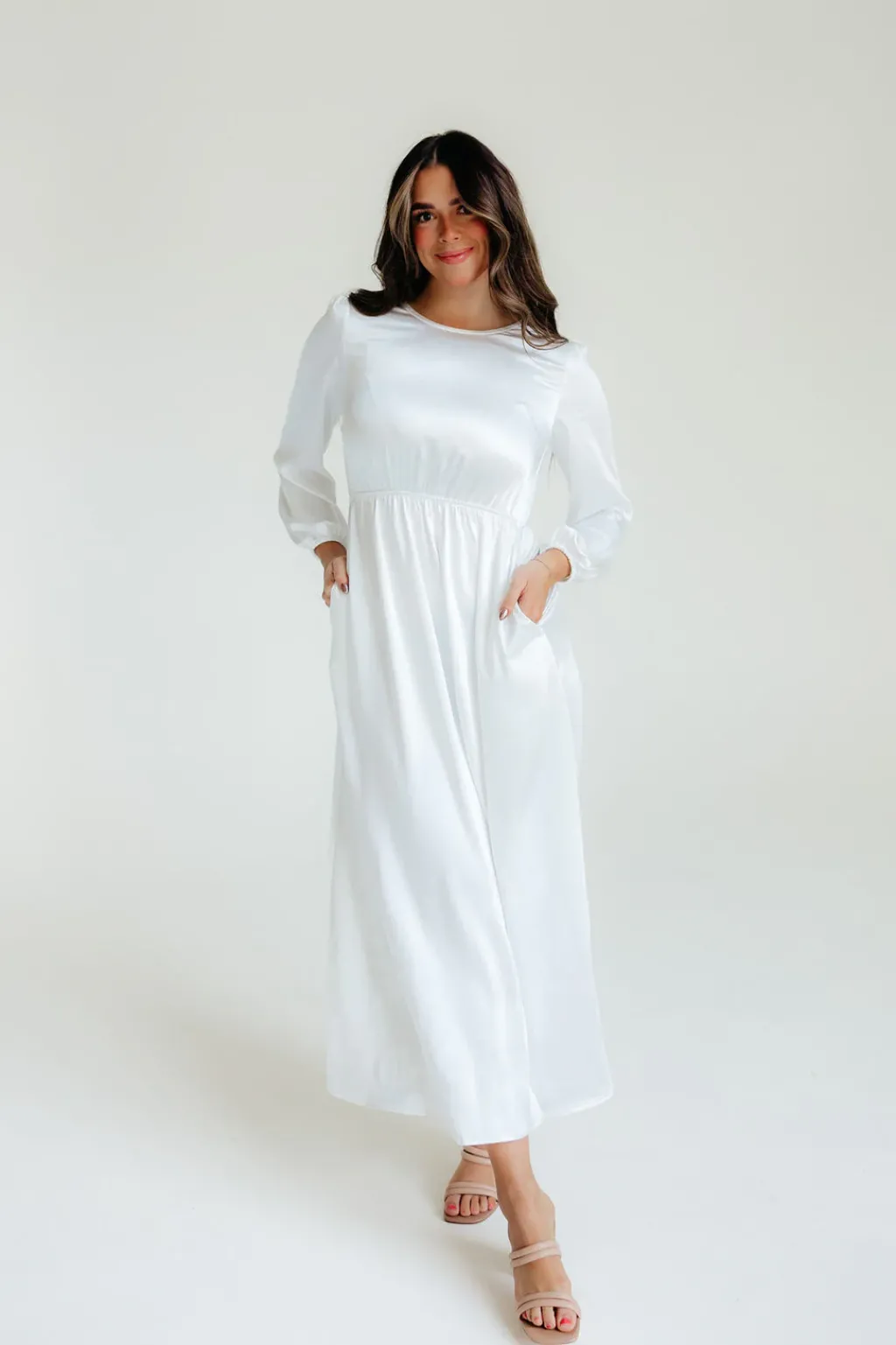 Tea N Rose White Collection|Wedding<Marianne Dress-White