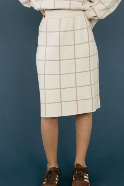 Tea N Rose Maternity Friendly|Skirts<Marley Skirt-Oatmeal