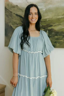 Polagram Maternity Friendly|Dresses<Mary Kate Dress-Light