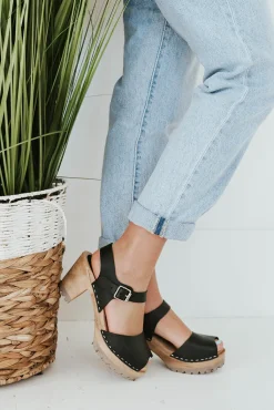 Mia Clogs<Greta Clog-Black