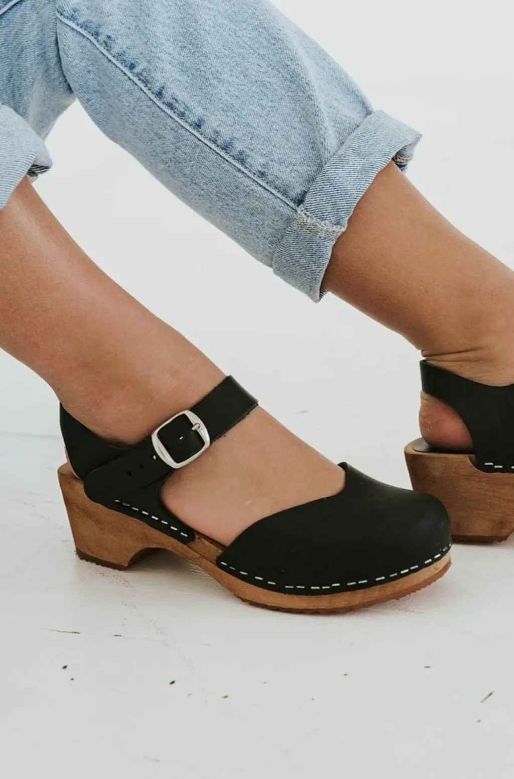 Mia Heels|Clogs<Sofia Clog-Black