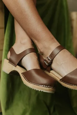 Mia Heels|Clogs<Sofia Clog-Brown