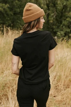 Dongguan Huoyoung Apparel Co Tops|Tops<Must Have Tee-Black