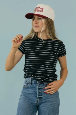 Dongguan Huoyoung Apparel Co Tops|Tops<Must Have Tee- Stripe