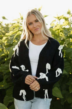 Polagram Tops|Cardigans<Nancie Cardigan-Black