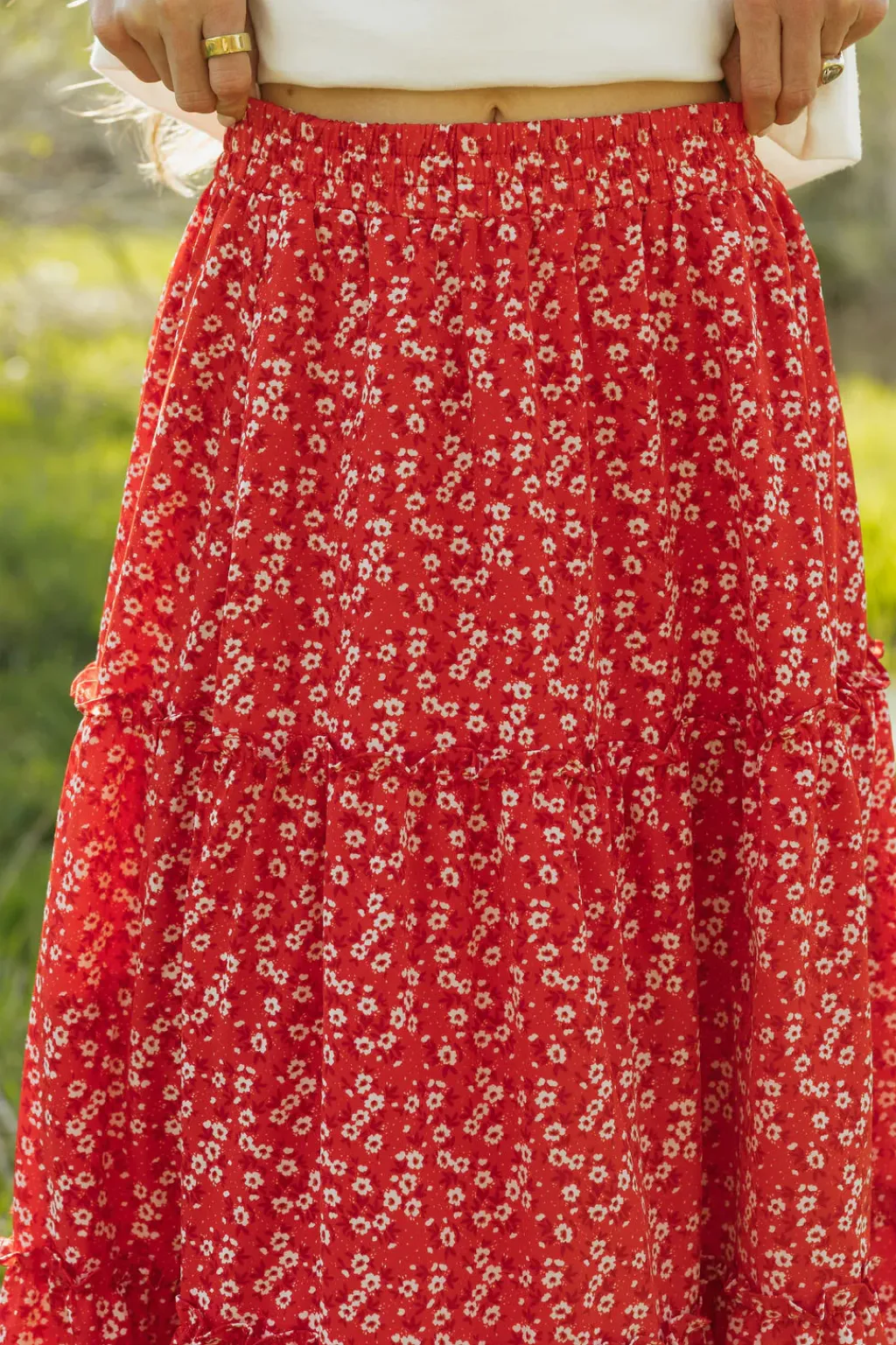 Dongguan Huoyoung Apparel Co Maternity Friendly|Bottoms<Oaklyn Skirt- Floral