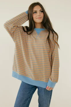BIBI Maternity Friendly|Tops<Palmer Top-Camel/Denim