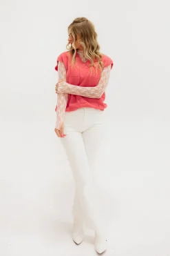 Risen Bottoms|Denim<Patten Denim-White