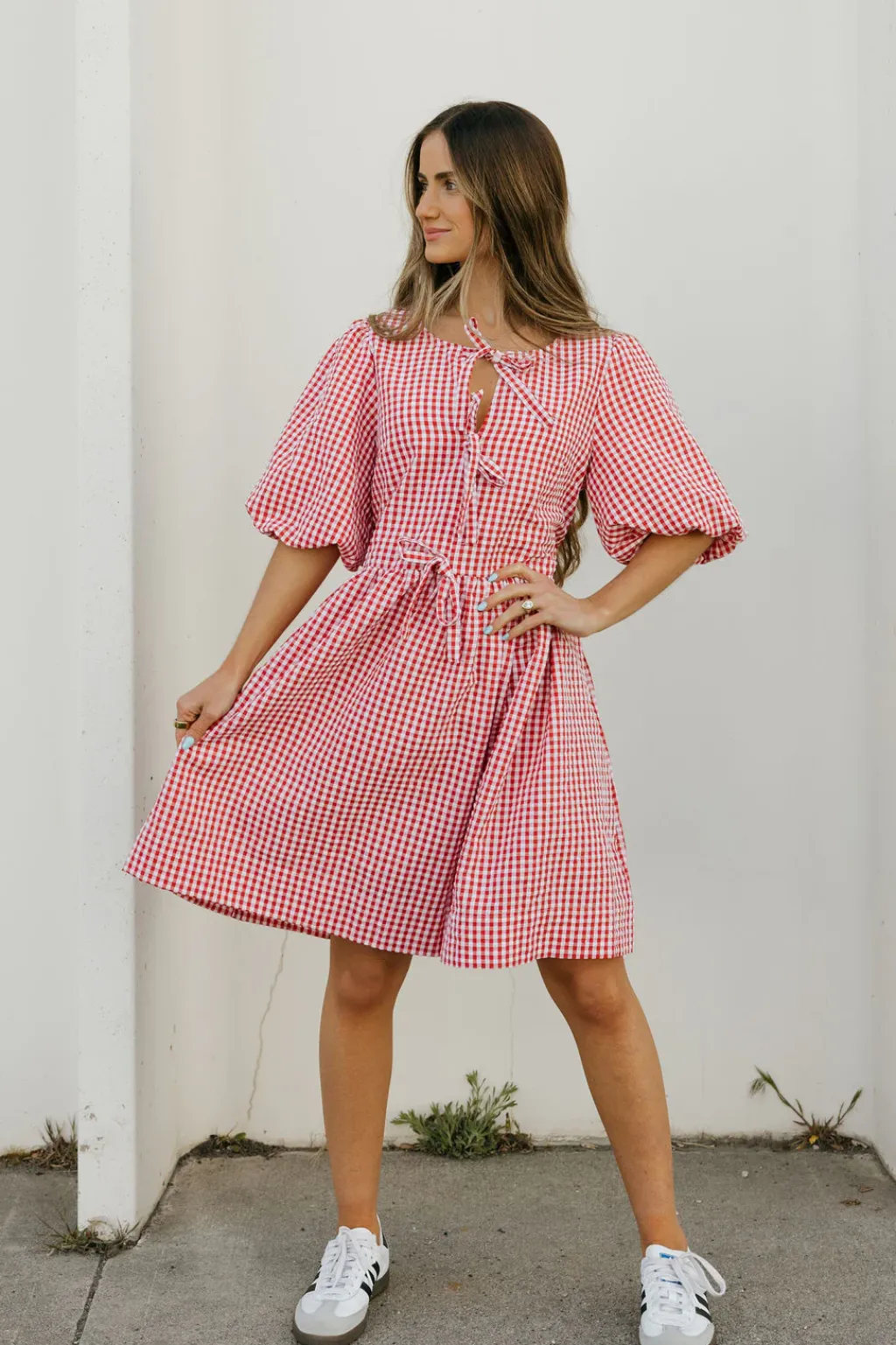 Vine & Love Maternity Friendly|Knee-Length Dresses<Paxton Dress-