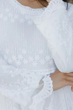 Tea N Rose White Collection|Wedding<Petite Annemarie Dress-White