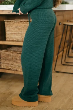 Dongguan Huoyoung Apparel Co Bottoms|Bottoms<Piper Sweater Pants-Emerald