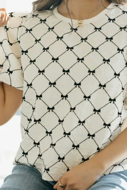 So Me Tops|Tees<Priscilla Top-Ivory