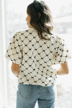 So Me Tops|Tees<Priscilla Top-Ivory