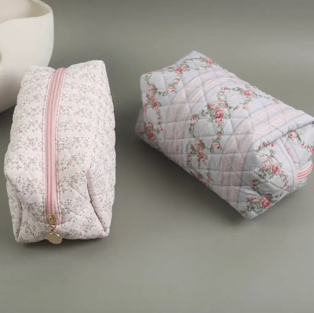 Faire Bags<Quilted Cosmetic Bag