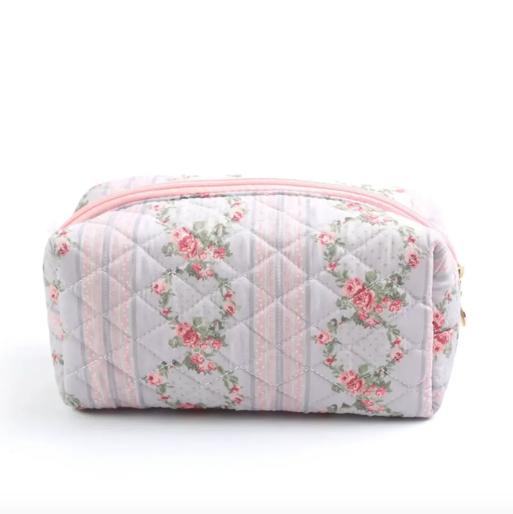 Faire Bags<Quilted Cosmetic Bag