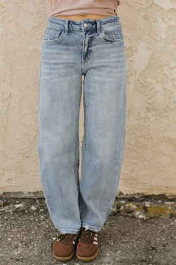 Vervet Bottoms|Denim<Rennie Denim-Medium Light