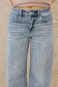 Vervet Bottoms|Denim<Rennie Denim-Medium Light