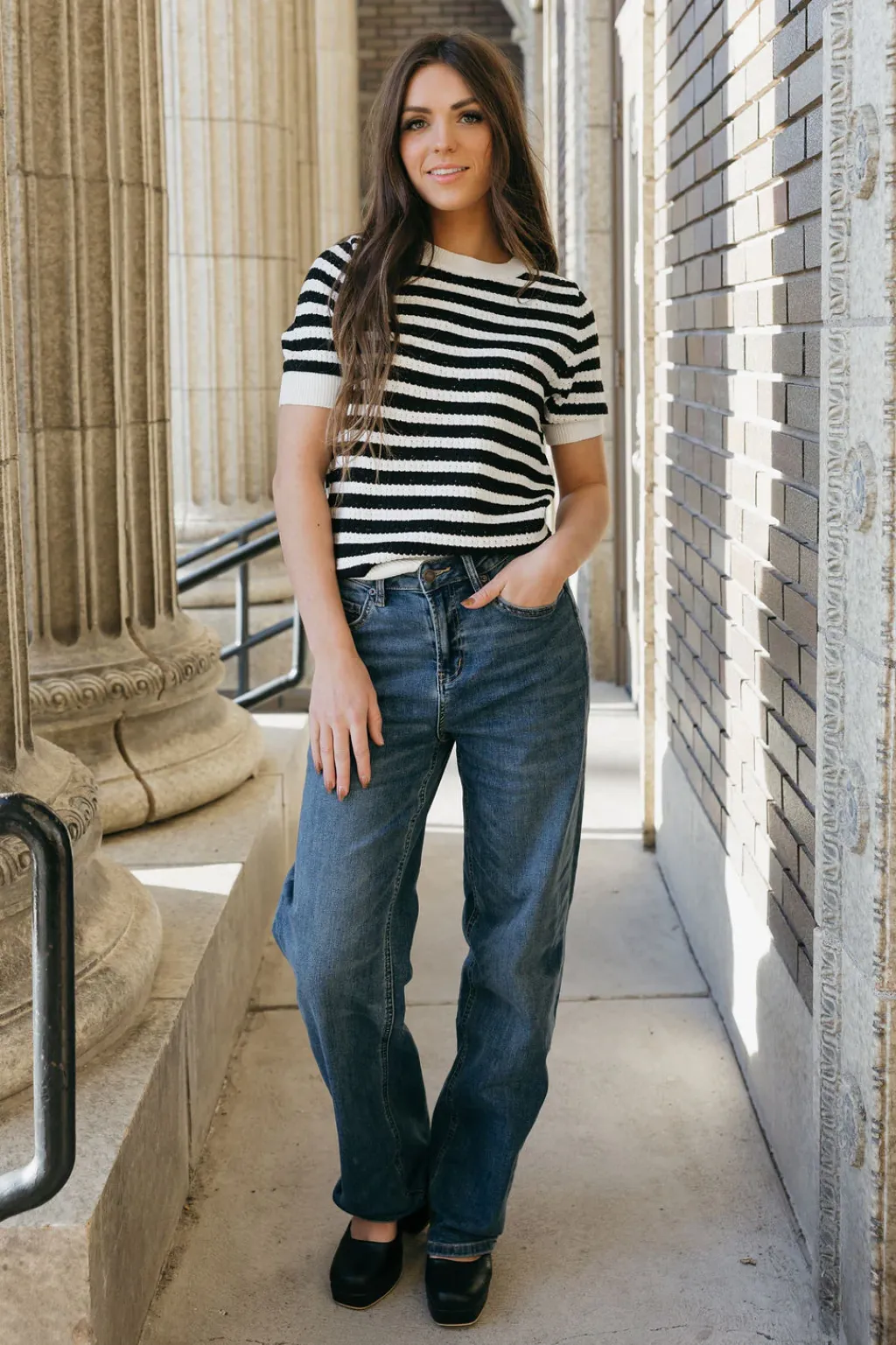 Mica Denim Bottoms|Denim<Ridley Denim-Medium