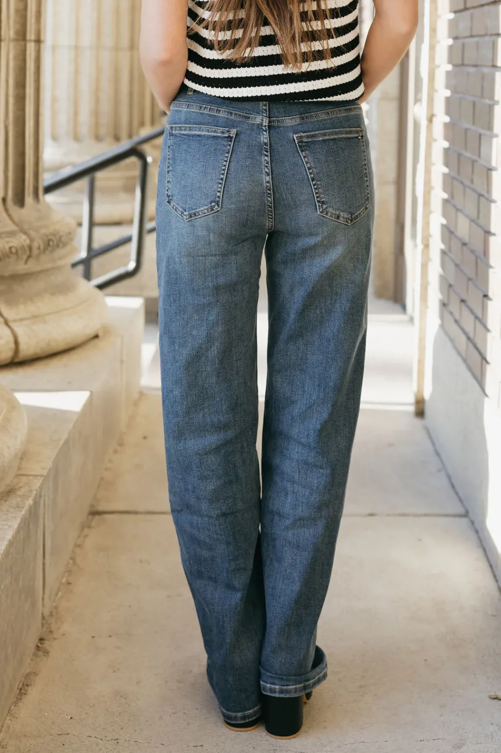 Mica Denim Bottoms|Denim<Ridley Denim-Medium