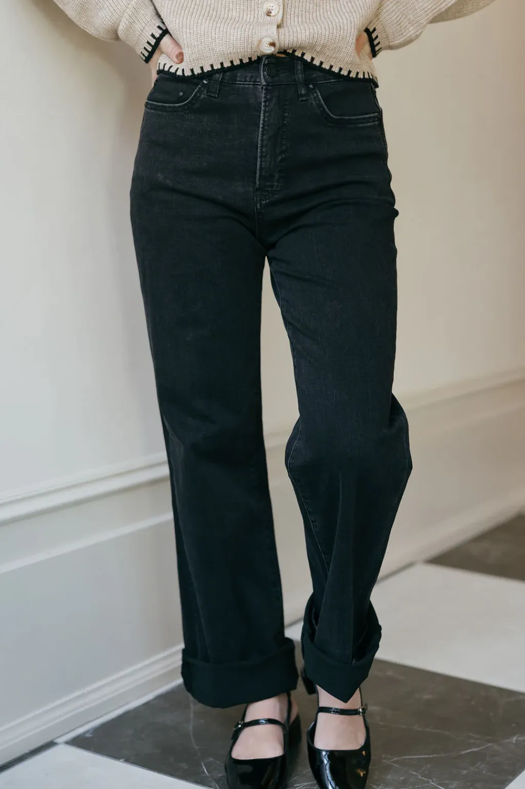 Mica Denim Bottoms|Denim<Ripley Denim-Ink