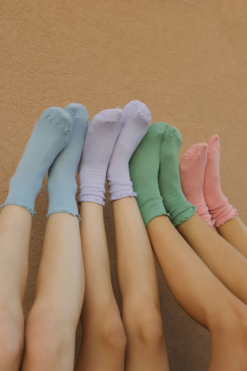 Faire Socks<Ruffle Socks-Green