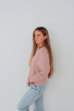Dongguan Huoyoung Apparel Co Tops|Maternity Friendly<Russ Top-Brick