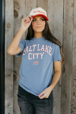 BENIE Tees<Salt Lake City Tee-