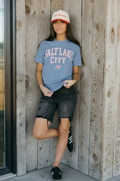 BENIE Tees<Salt Lake City Tee-
