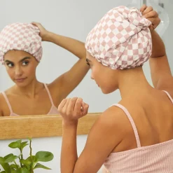 Kitsch Bath & Body<Satin Lined Shower Cap