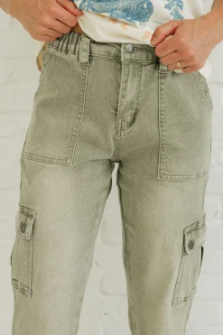 Anniewear Bottoms|Pants<Serena Pants-Olive