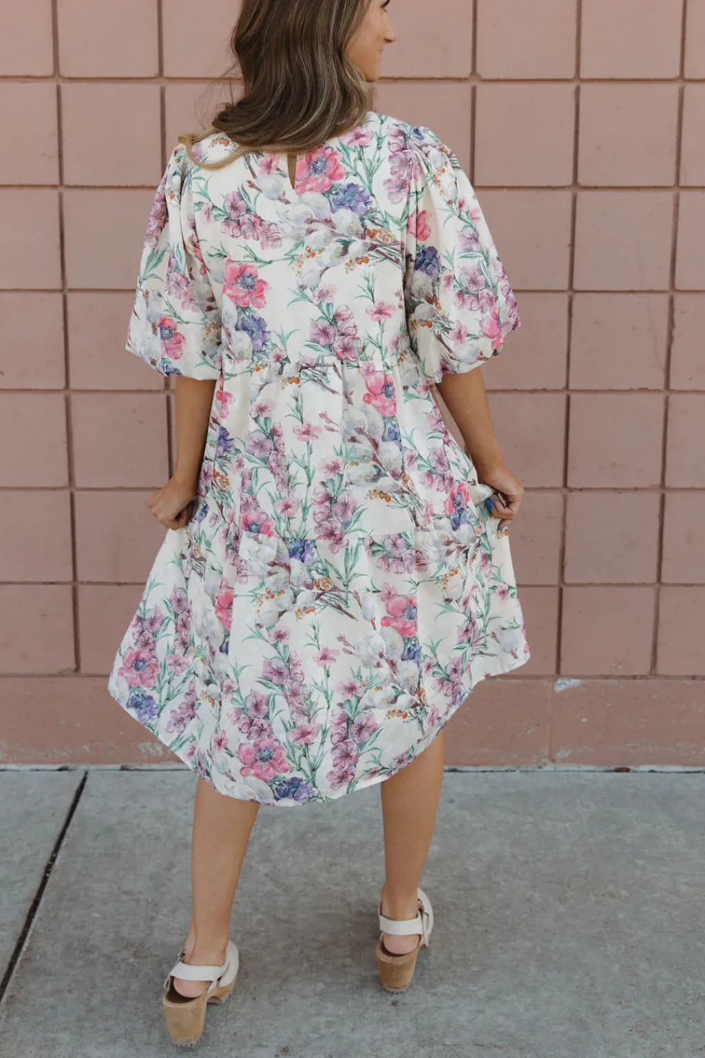 Polagram Maternity Friendly|Dresses<Sonia Dress-Cream