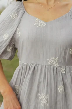 Tea N Rose Maternity Friendly|Bridesmaid's Dresses<Sonora Dress-Grey