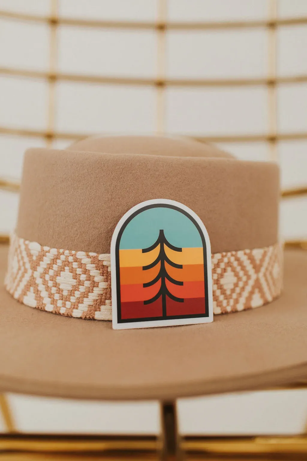 Olive Ave Stickers<Sticker-Rainbow Tree