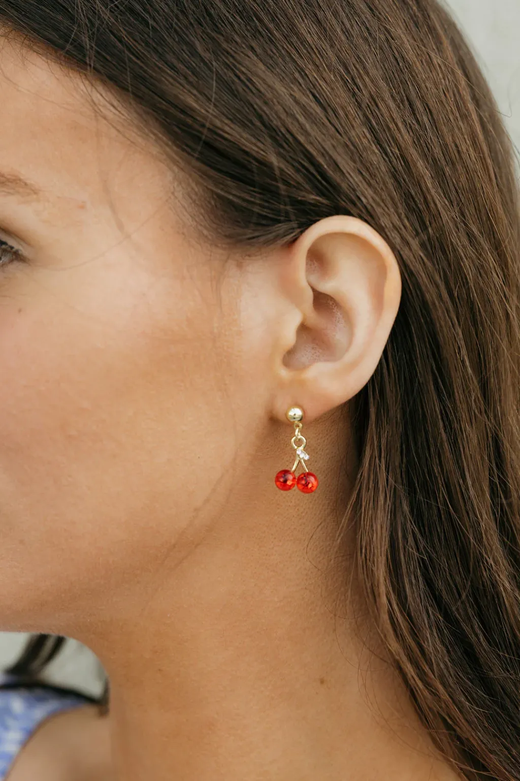 Ali Express Earrings<Sweet Cherry Earrings-